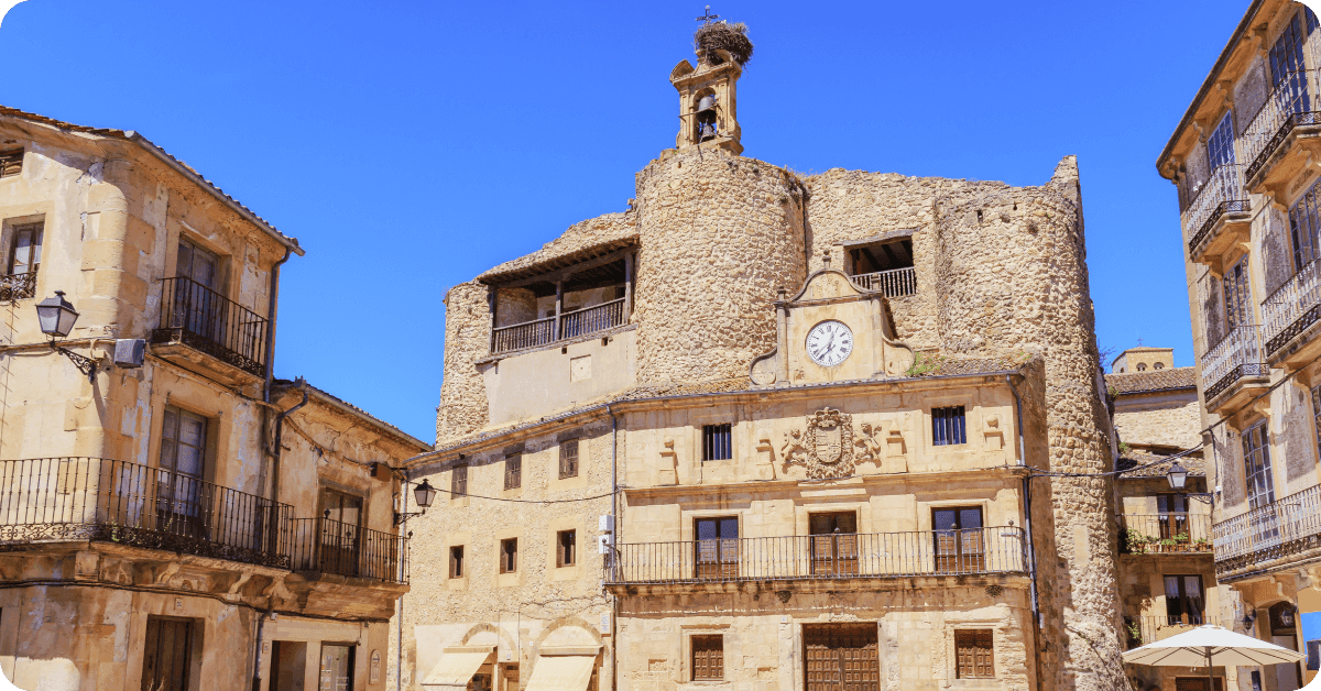 Sepúlveda, Spain — one of the most beautiful day trips from Madrid. 