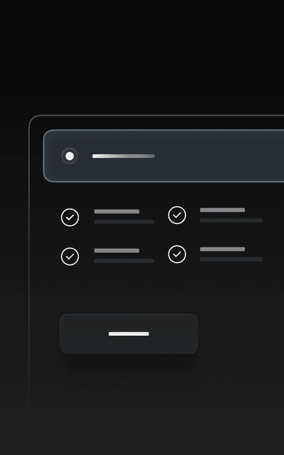 Dashboard interface display