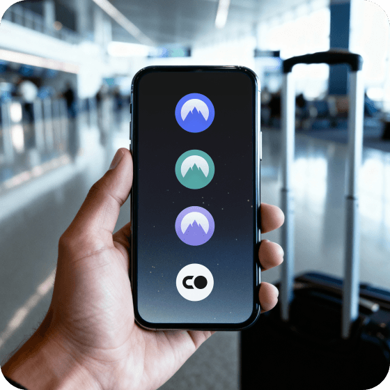 Sailyのセキュリティ機能が表示されたスマートフォンの画面。