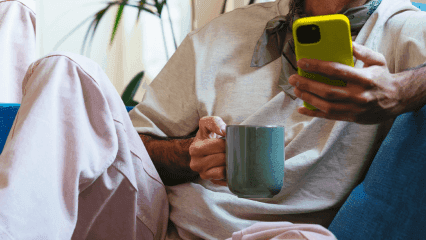 Perfil de uso de datos de internet del navegador casual