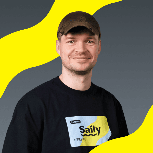 Foto de Vykintas Maknickas, director ejecutivo de Saily.