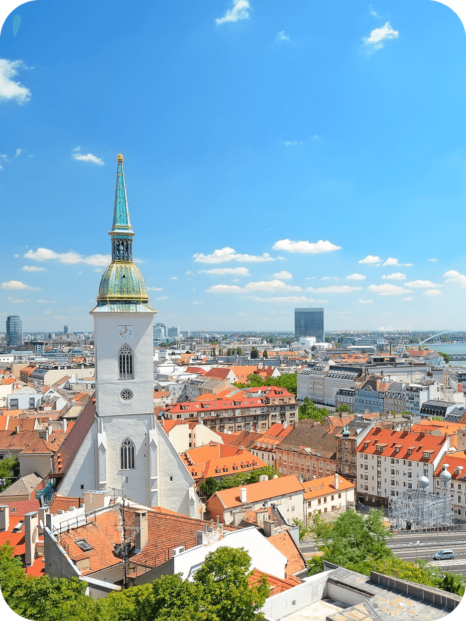 Planes de datos eSIM para Eslovaquia.