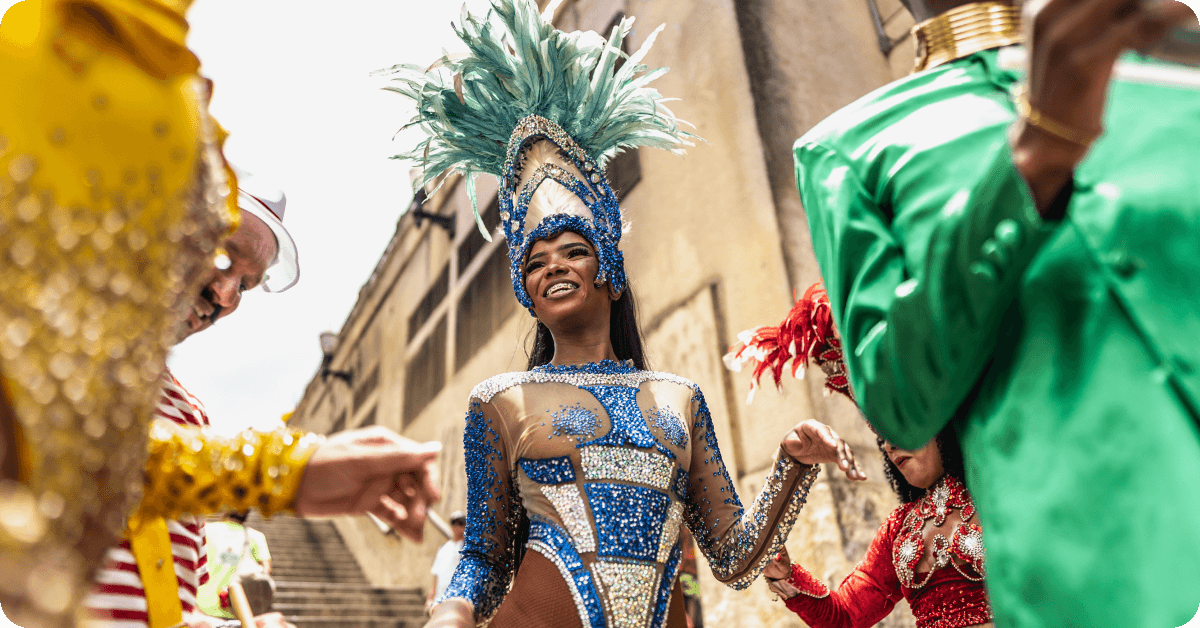 Caribana Festival in Toronto is a celebration of Black Caribbean culture.