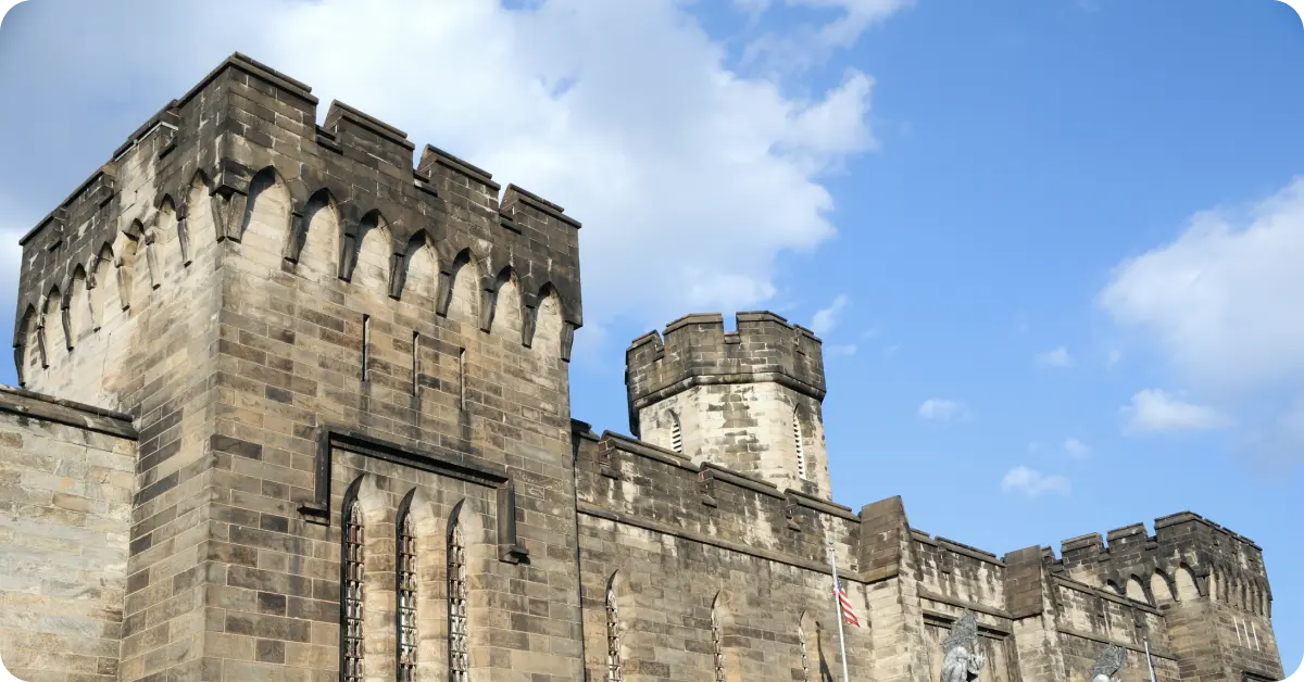 Eastern State Penitentiary.