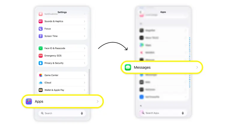 How to encrypt text messages on iPhones: Step 2