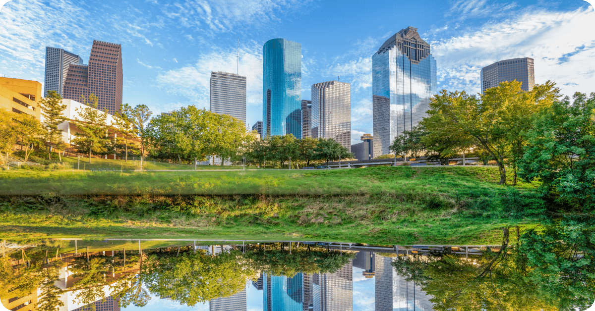 Buffalo Bayou Park and the Cistern