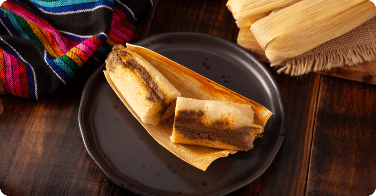 Food in Mexico City: Tamales