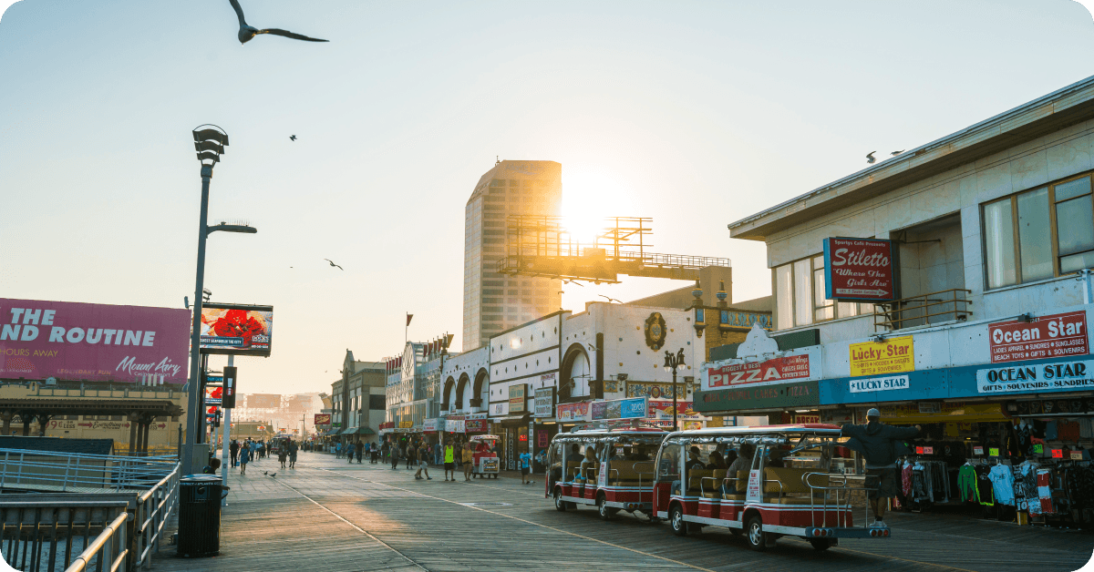Atlantic City, New Jersey.