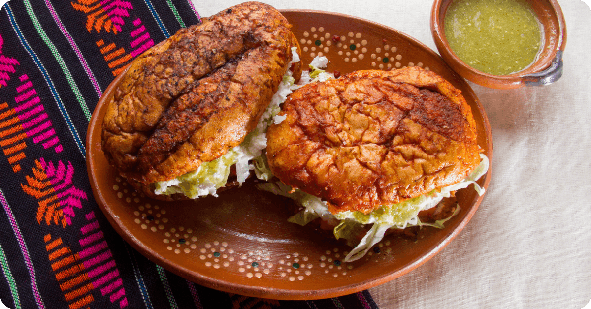 Food in Mexico City: Tortas