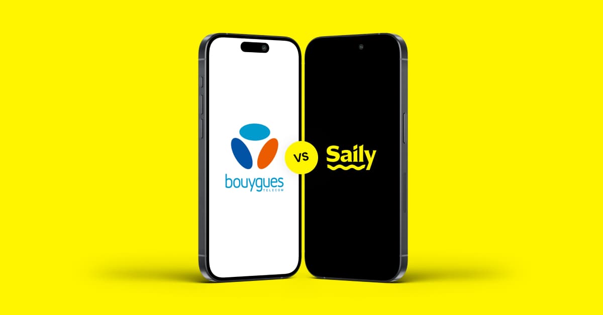 Saily vs Bouygues Telecom : le comparatif complet