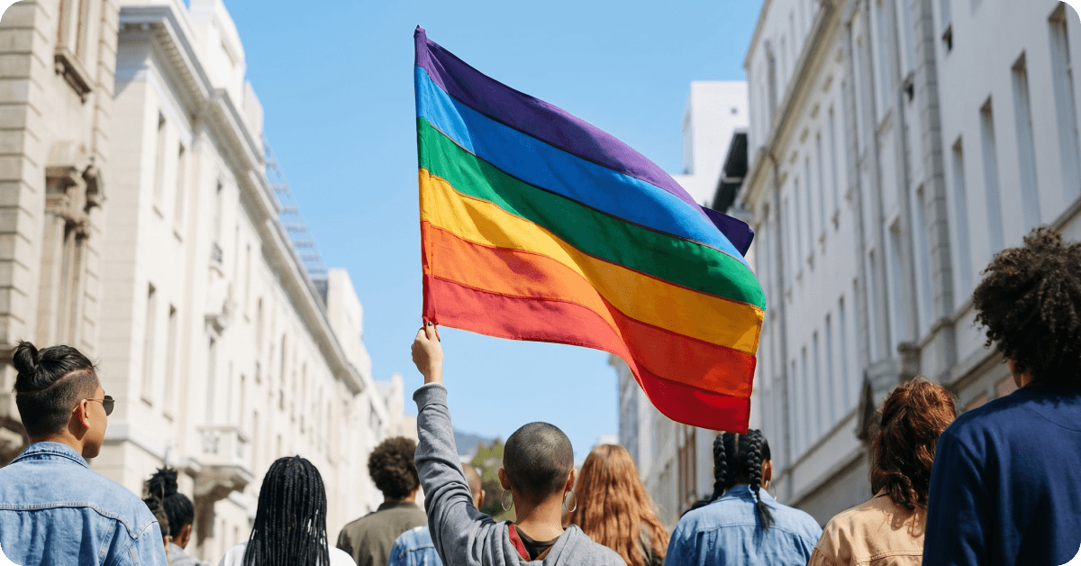 A Pride Parade (LGBTQ+) in South Africa.