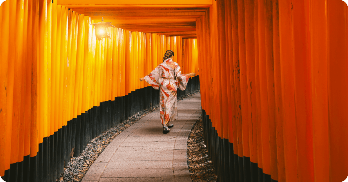 Kimono rental shops