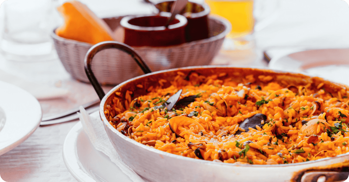 Paella in Spain