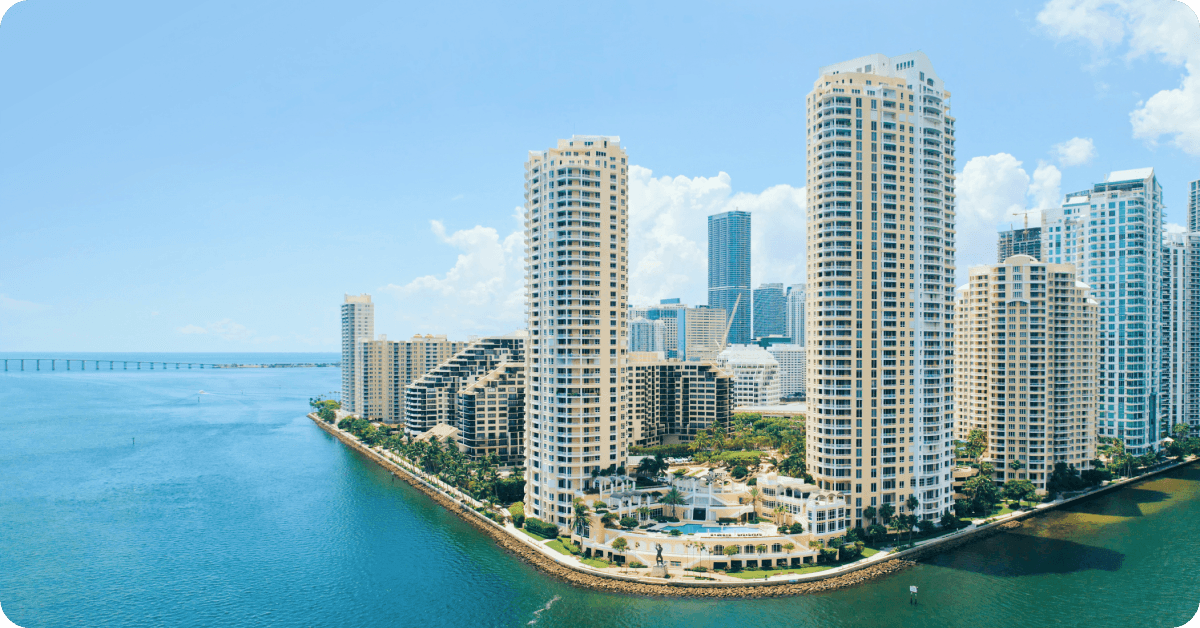 Cena en Brickell, el distrito financiero
