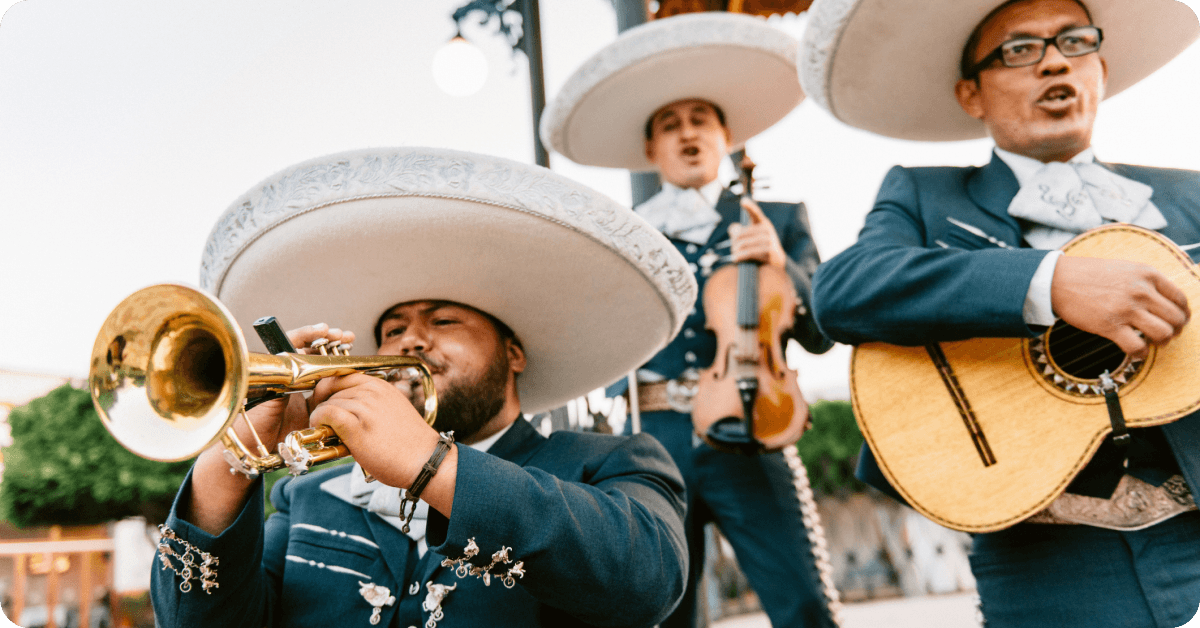 Mariachi at Plaza Garibaldi.