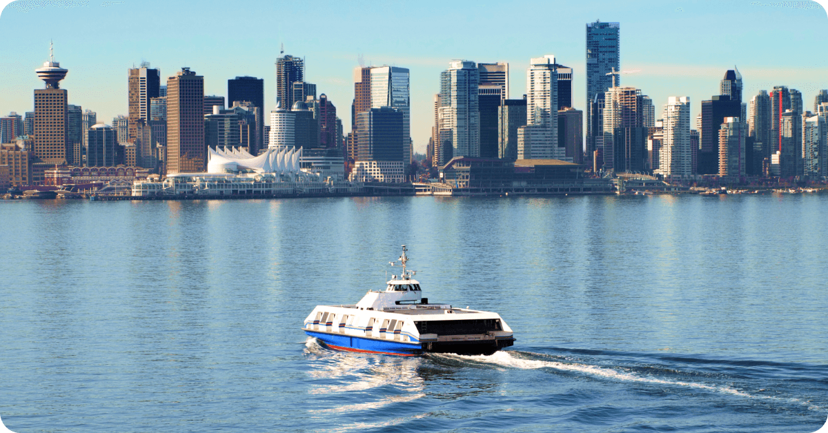 Vancouver public transit: SeaBus ferries