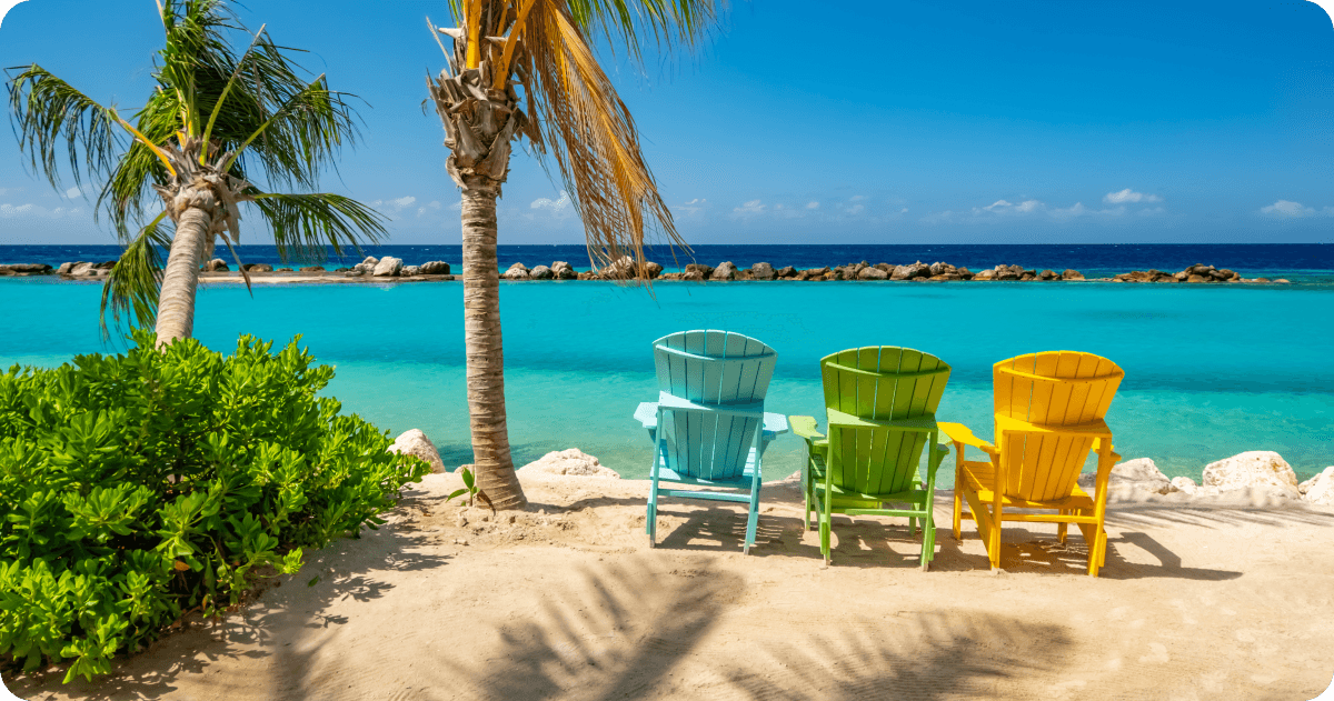 Caribbean island