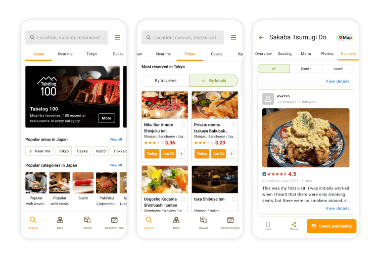 Best apps for Japan travel in 2026: Tabelog
