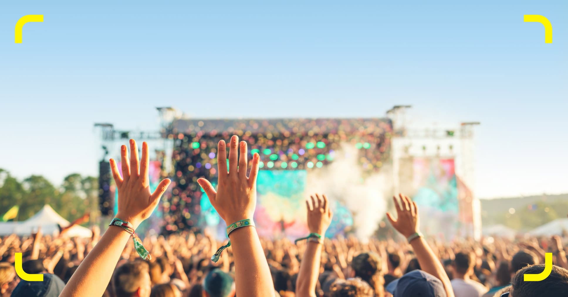 El público de Rock in Rio disfruta de un concierto en el festival