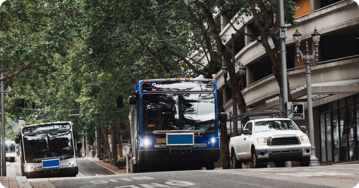 Vancouver public transit: City buses