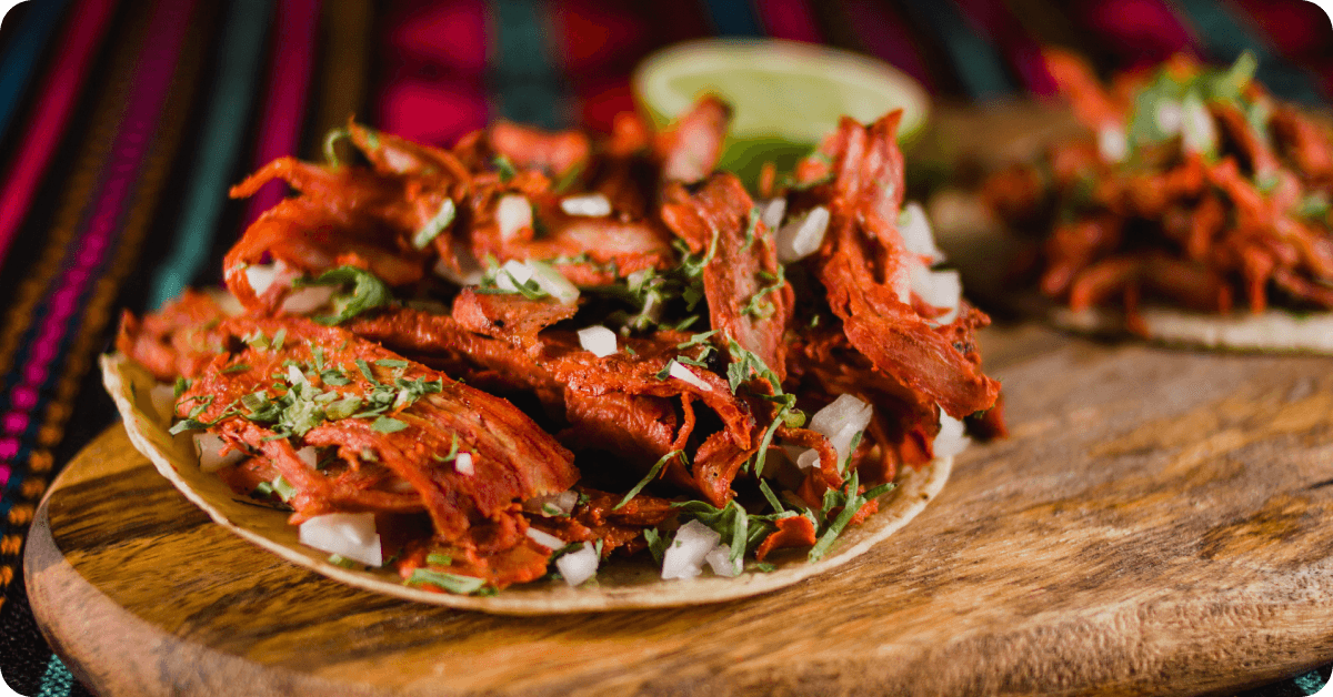 Food in Mexico City: Tacos al pastor