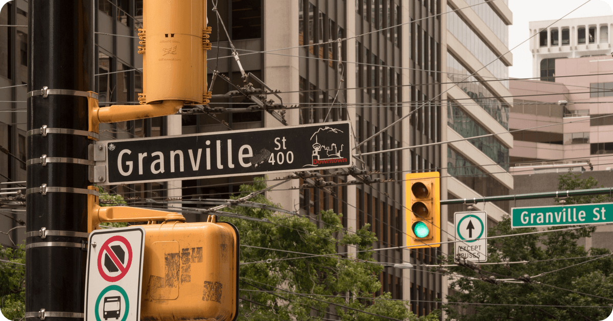 Vancouver: Granville Street entertainment district