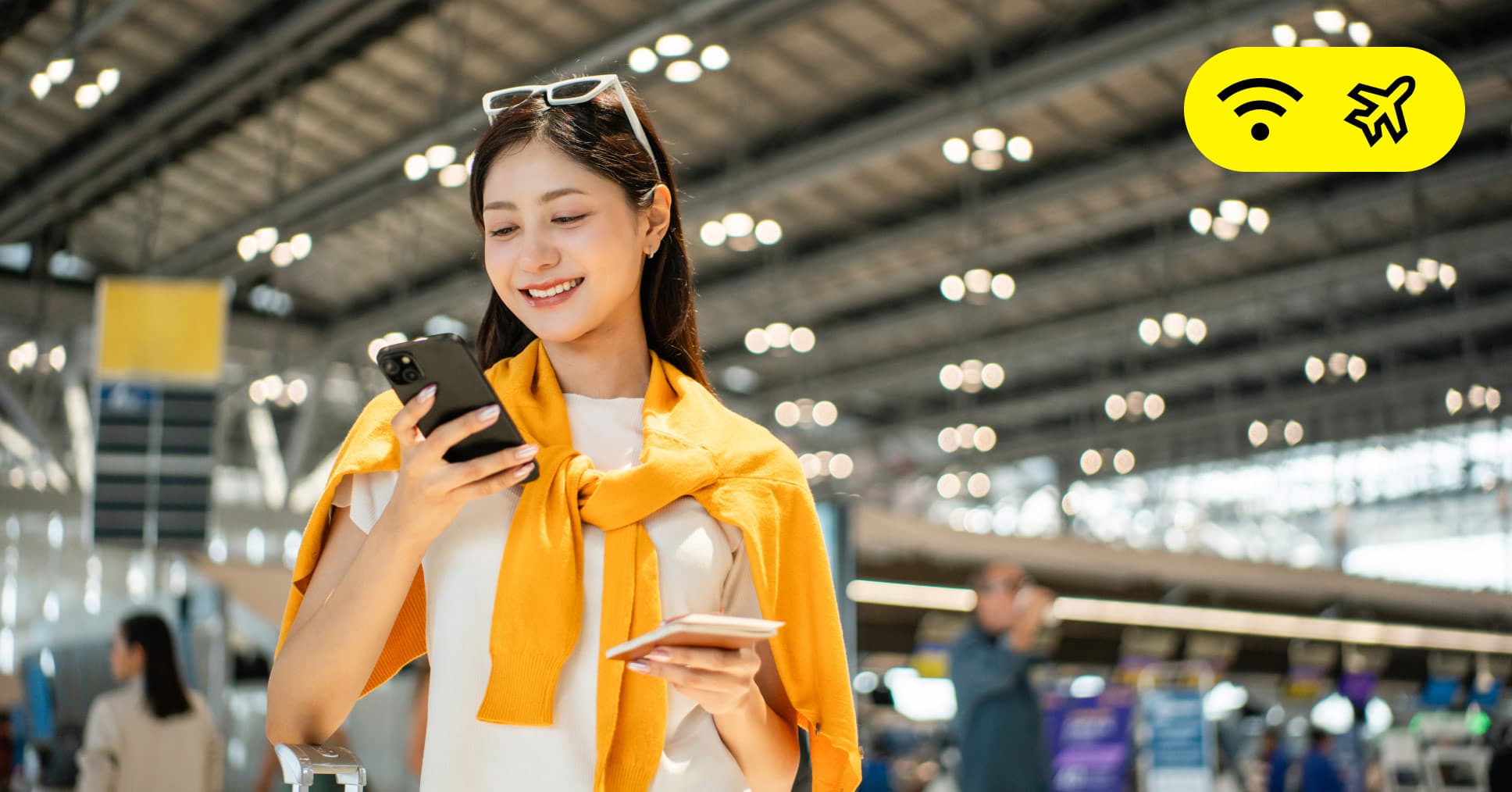 Houston airport Wi-Fi: How to get connected at IAH and Hobby in 2026