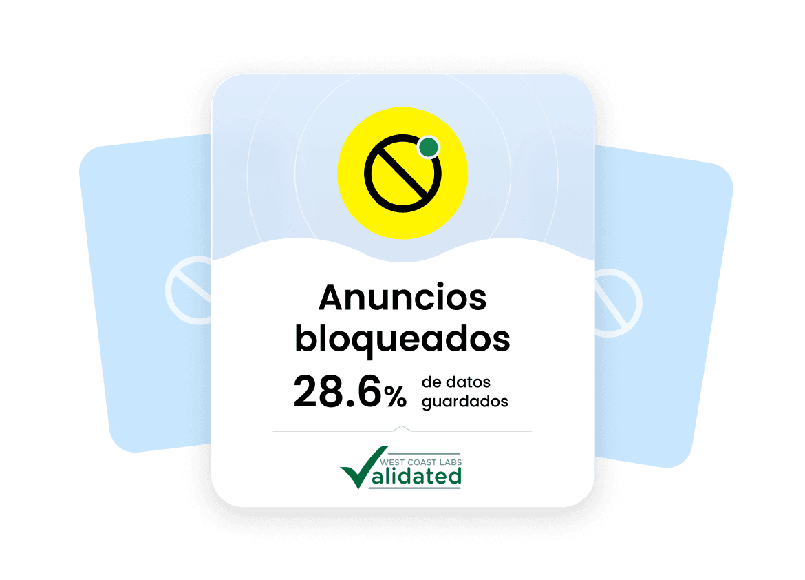 El bloqueador de anuncios de Saily reduce el uso de datos en un 28,6% de media, validado por West Coast Labs.