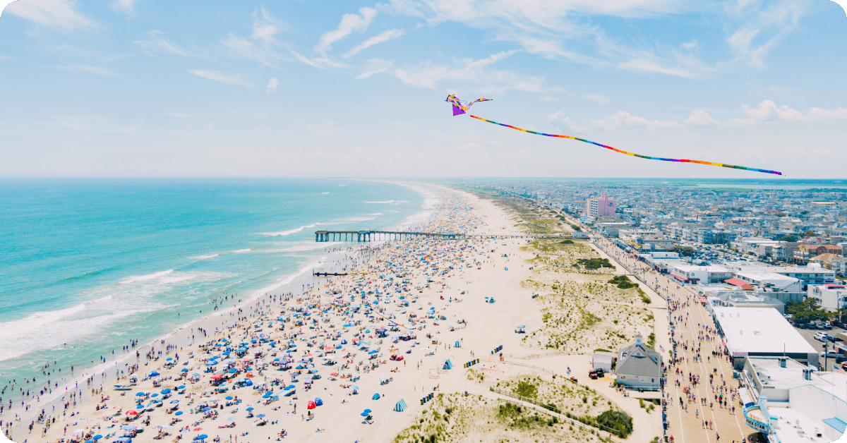 Ocean City, New Jersey.