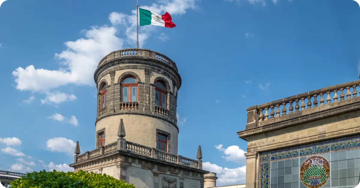 Chapultepec Park and Castle.