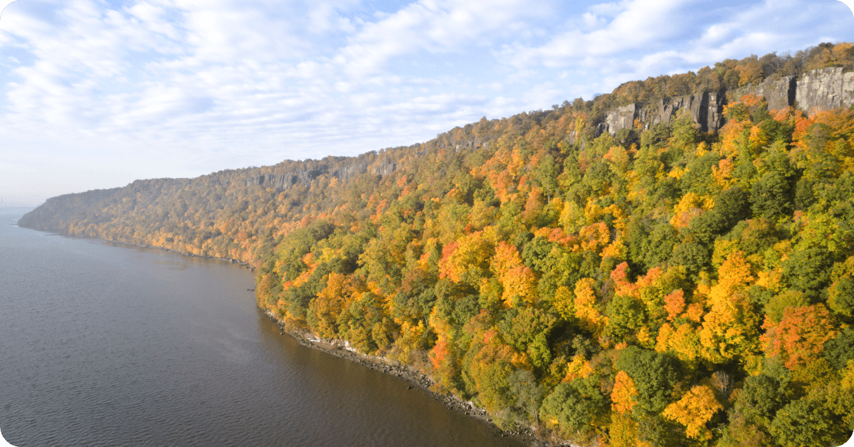 The Palisade in New Jersey.