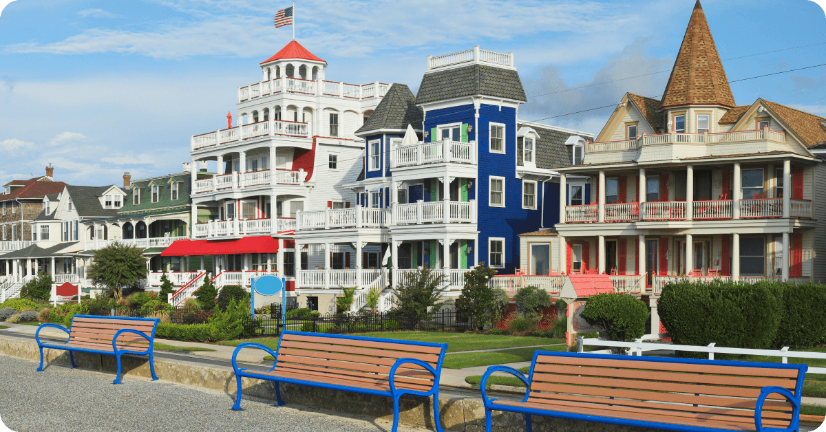 Cape May, New Jersey.