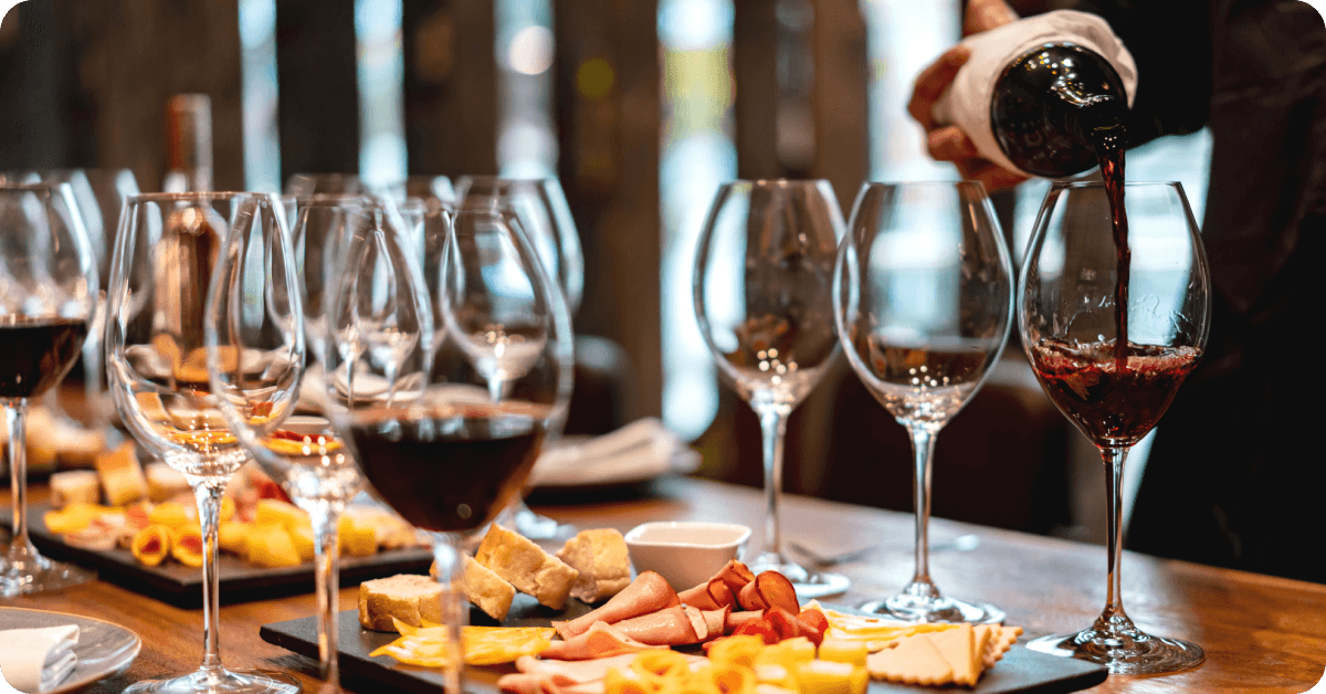 Wine tasting event