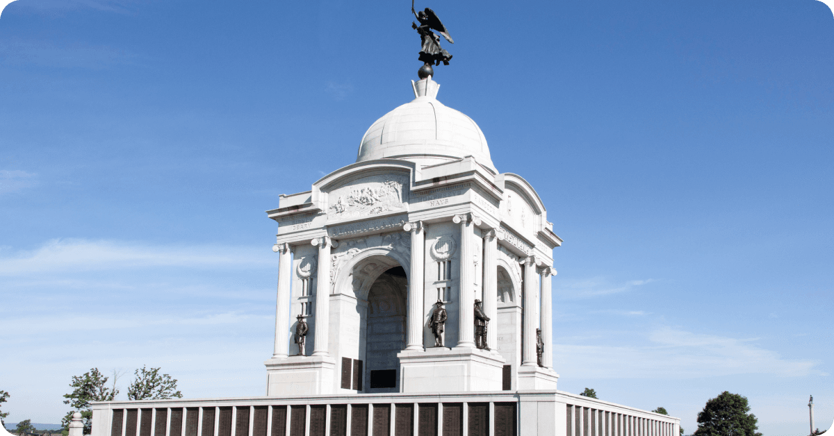 Gettysburg National Military Park.