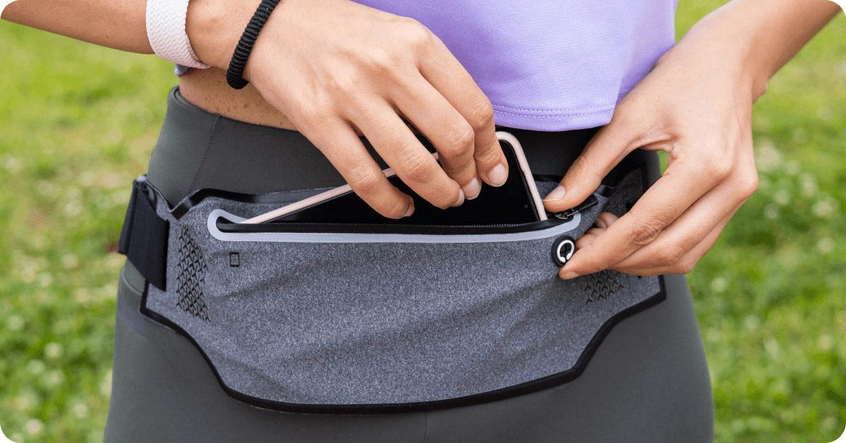 Using a fanny pack is a great way to practice safety precautions in Cancun.