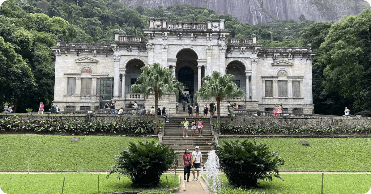 Parque Lage in Rio de Janeiro.