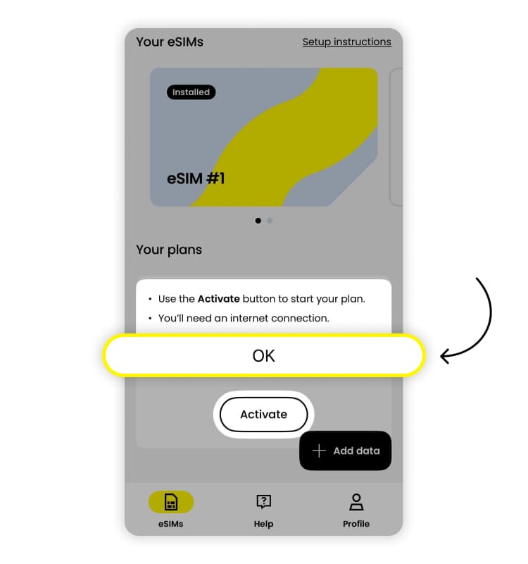 Activate eSIM on Iphone 11