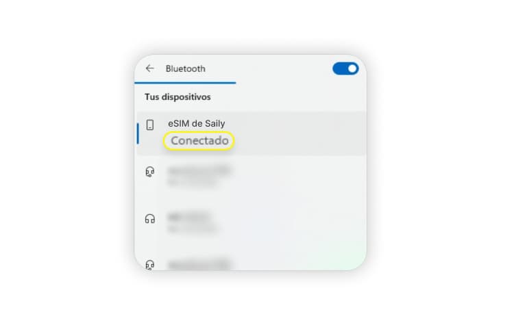 Compartir datos móviles por Bluetooth en Android: Paso 3