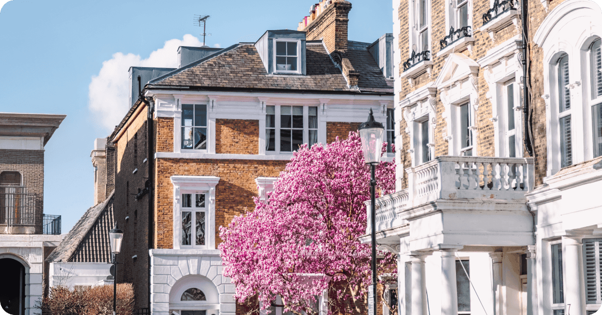 London in spring