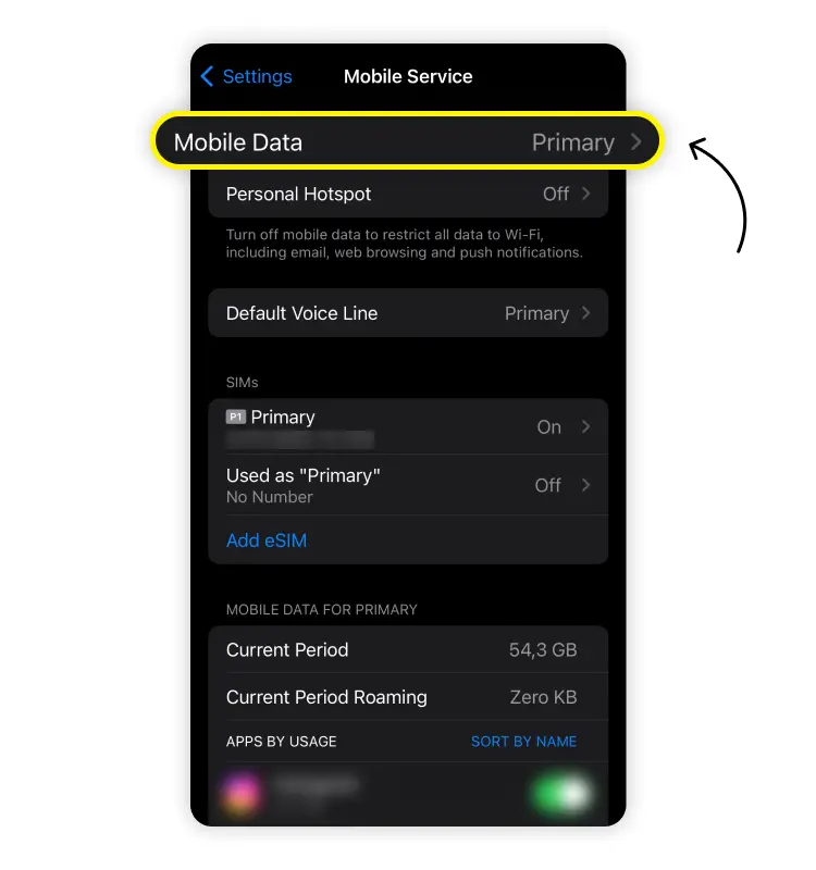 Activate eSIM on Iphone 17