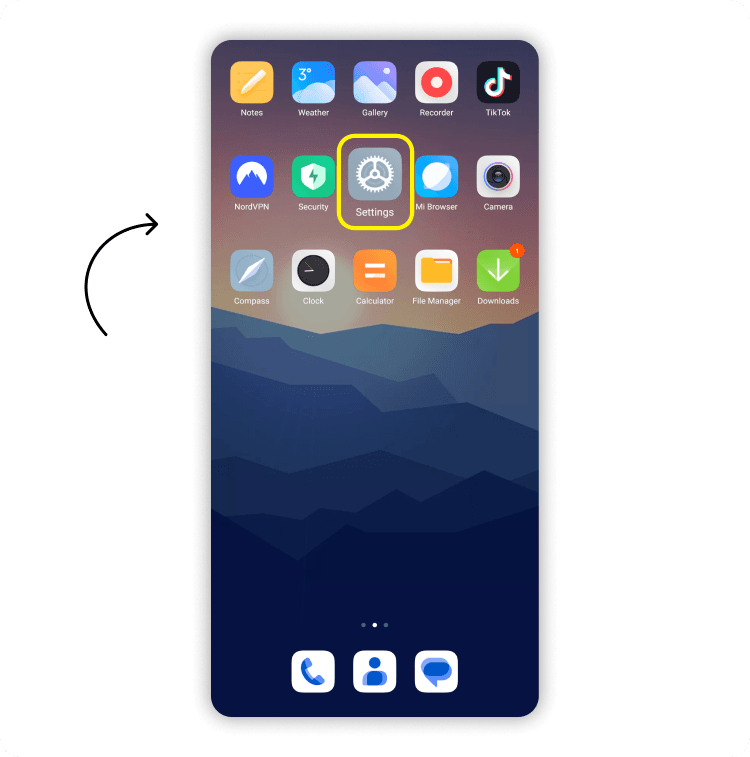 How to check TikTok data usage on Android devices: Step 1