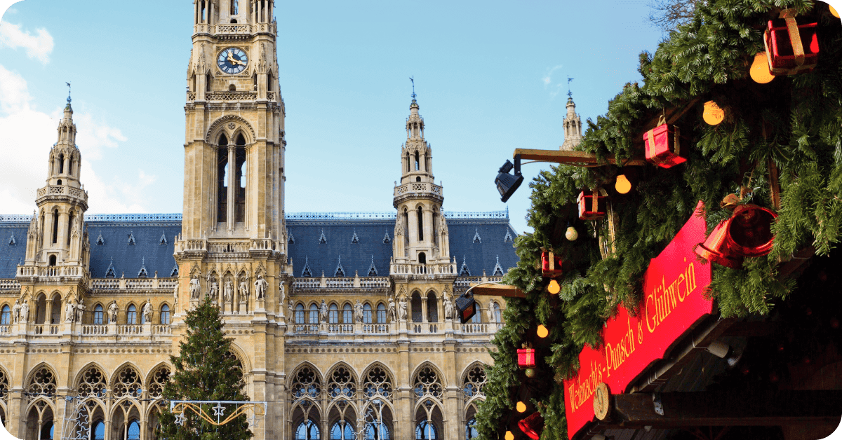 The Viennese Dream Christmas Market, also known as the Wiener Christkindlmarkt.