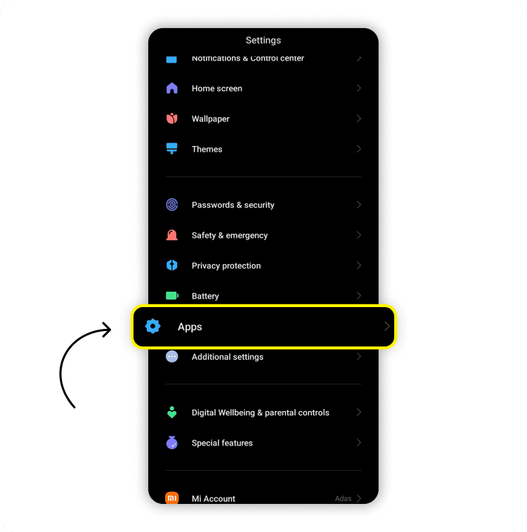 How to check TikTok data usage on Android devices: Step 2