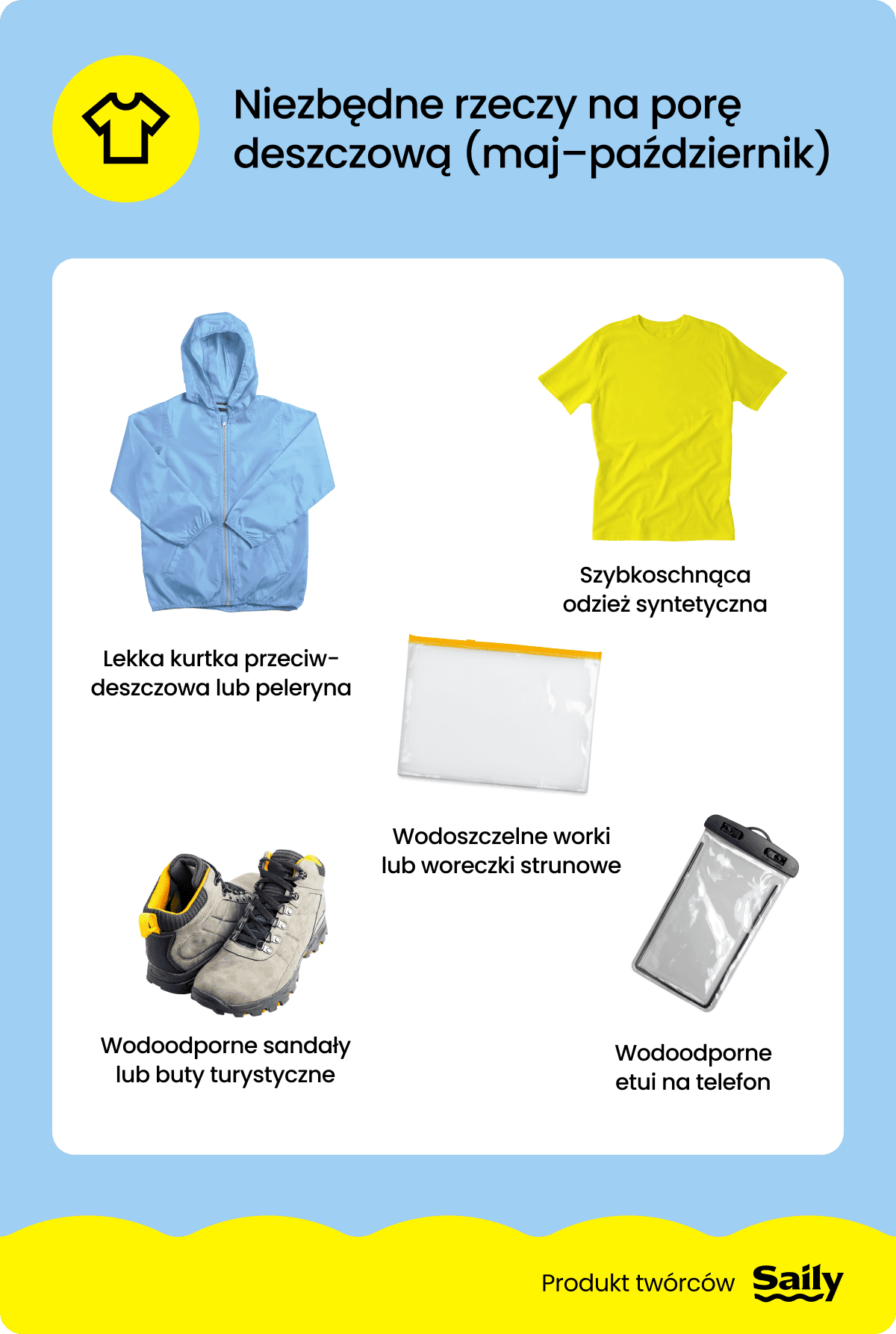 Lista rzeczy do Tajlandii na porę deszczową