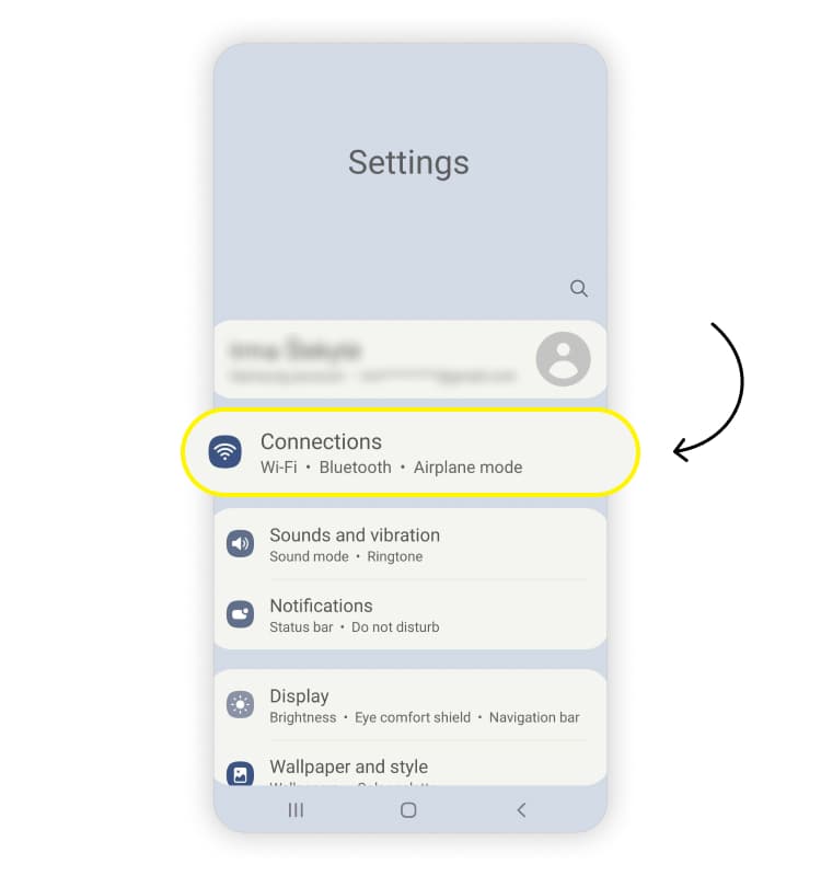 Holafly eSIM not working on Android: Step 2