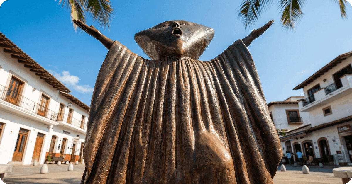 Sculpture by Sergio Bustamante