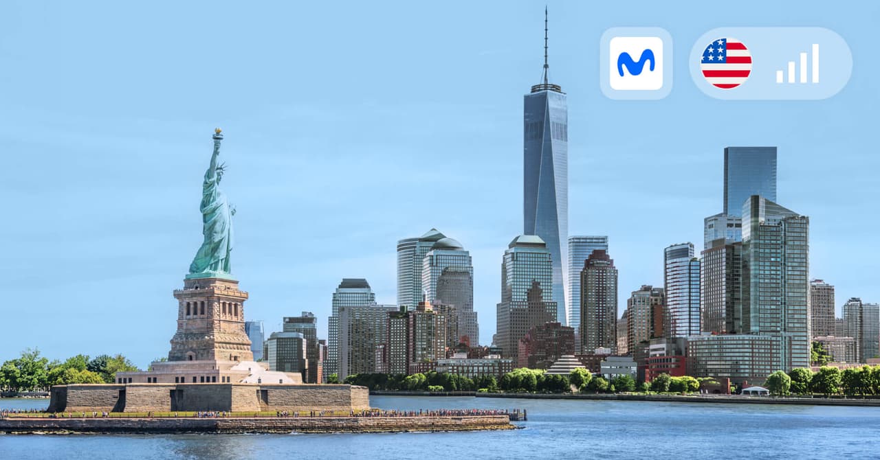 Roaming con Movistar en Estados Unidos (2026): Tarifas, activación y alternativas