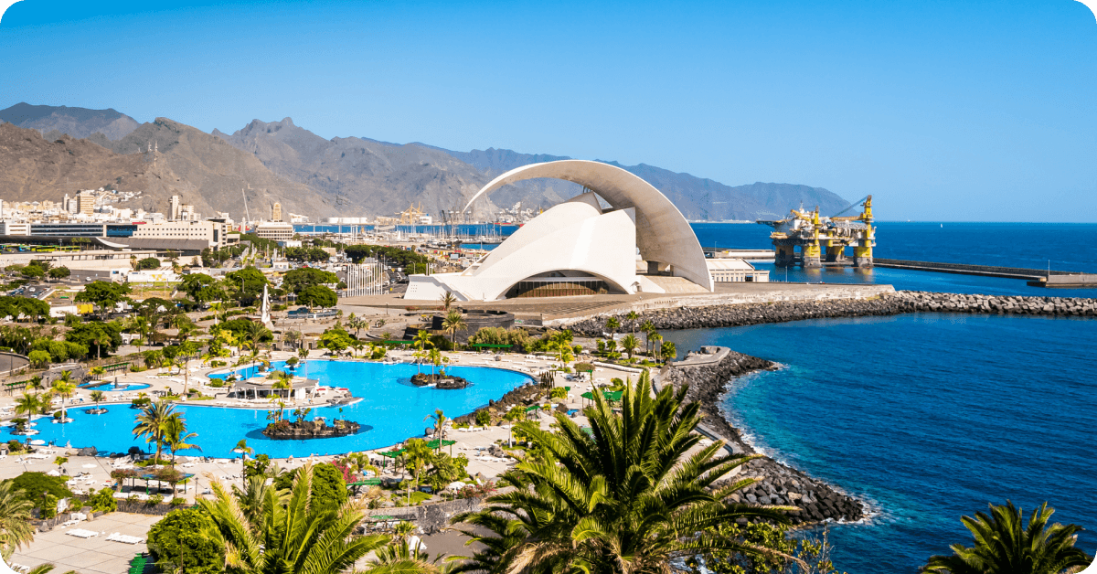 Tenerife’s capital, Santa Cruz de Tenerife.