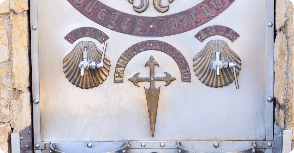 Other fun facts about Spain: Free wine fountain