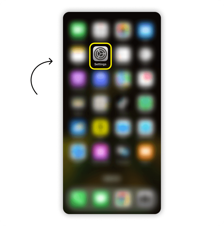 How to check TikTok data usage on iOS devices: Step 1